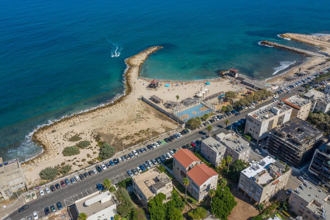 Port City Haifa - Bat Galim 25 Mtrs From The Beach & Rambam Exterior photo